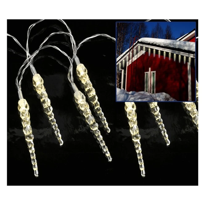 40er LED-Lichterkette - Eiszapfen - Ca. 10 M â Bild 2