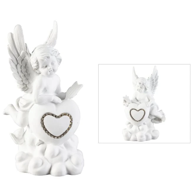 Putte - Aus Polyresin - 18 X 12 X 30,5 Cm - 1 StĂŒck â Bild 3