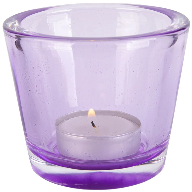 Teelichtglas - Ca. 8 X 6,5 Cm - 1 Stück – Bild 4