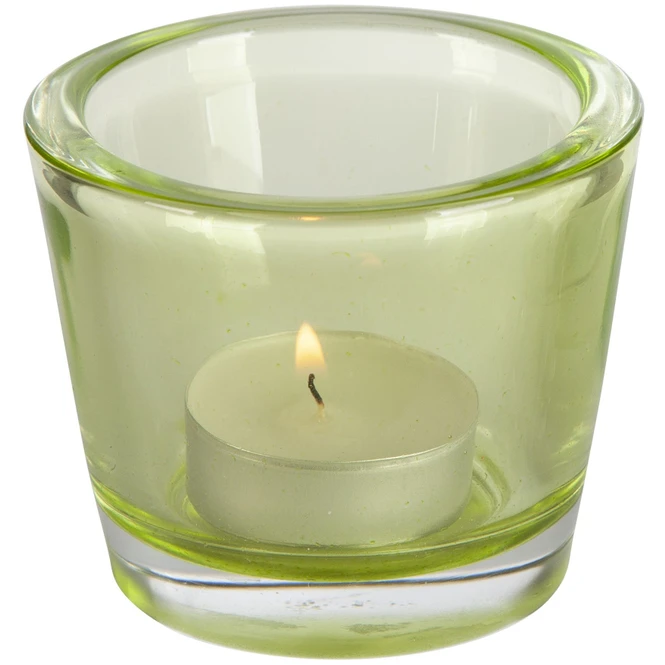 Teelichtglas - Ca. 8 X 6,5 Cm - 1 Stück – Bild 2