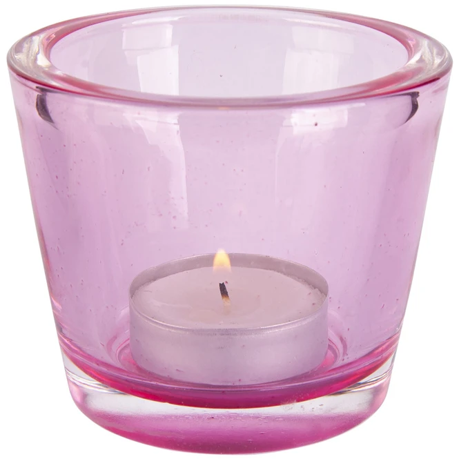 Teelichtglas - Ca. 8 X 6,5 Cm - 1 Stück – Bild 5