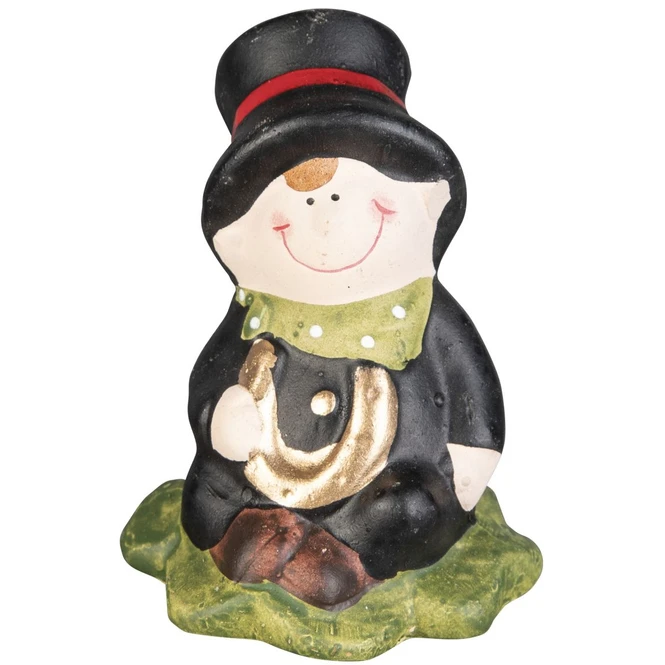 Schornsteinfeger - Aus Terrakotta - Ca. 6,5 X 7,5 X 8,5 Cm - 1 StĂŒck â Bild 2