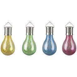 LED-Solarlampe - Ca. 7,5 X 15 Cm - 1 StĂŒck