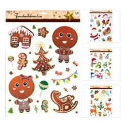 Fensterbild - Weihnachten - 1 Bogen