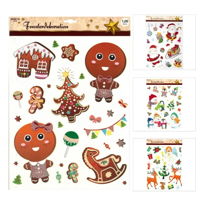 Fensterbild - Weihnachten - 1 Bogen