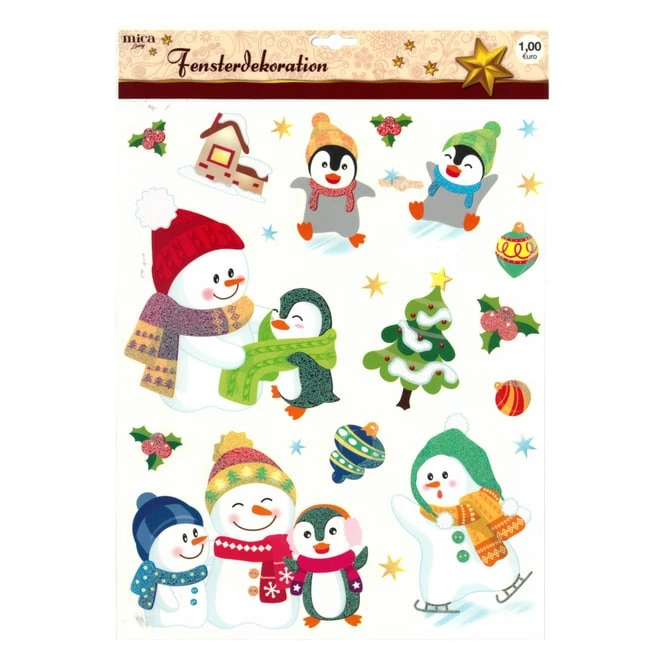Fensterbild - Weihnachten - 1 Bogen â Bild 2