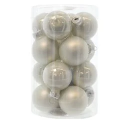 Christbaumkugeln - Aus Glas - Ă = Ca. 3,5 Cm - 16 StĂŒck