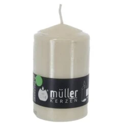 Stumpenkerze - Ca. 7 X 11 Cm - Creme