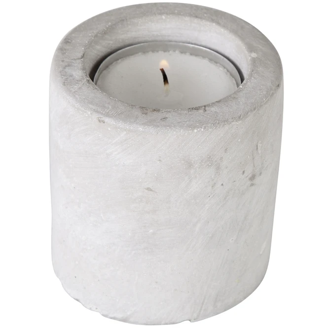 Kerzenhalter - Aus Zement - 6,5 X 6 Cm â Bild 4