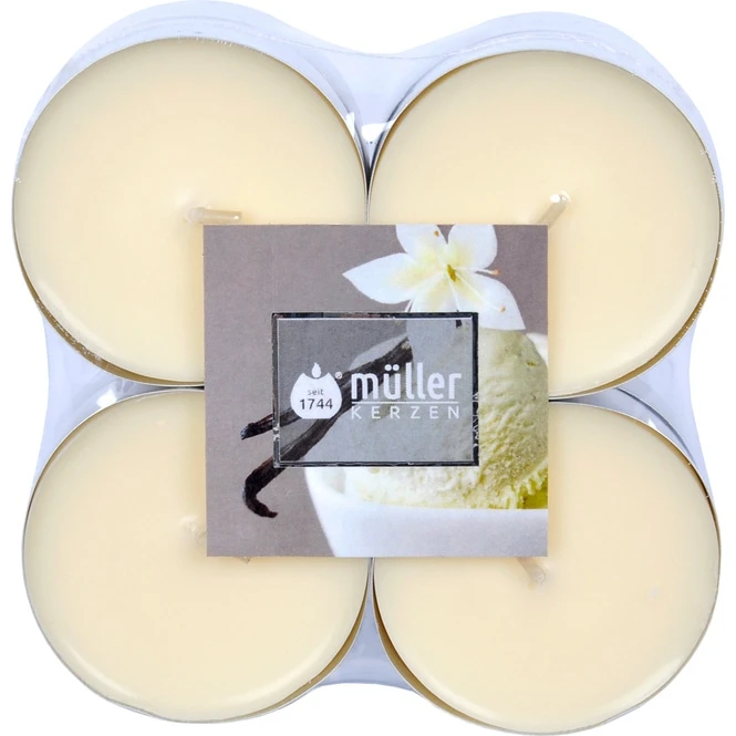 8 Maxi Duftlichte - Vanille