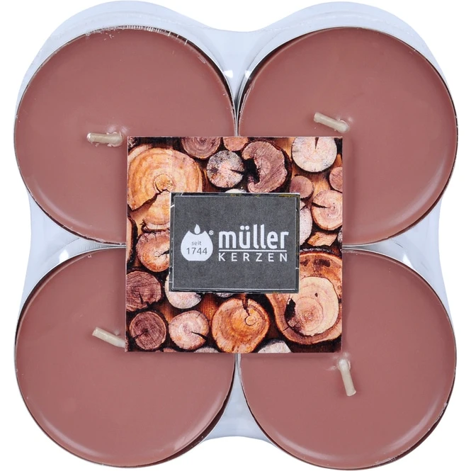 8 Maxi Duftlichte - Sandelholz