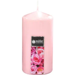 Duftstumpenkerze - Rose