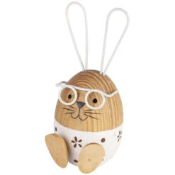 Dekohase - Aus Holz - 12 Cm - 1 StĂŒck