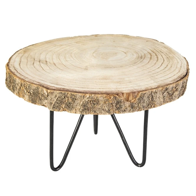 Dekoteller - Aus Holz - Ă = Ca. 29 Cm â Bild 2