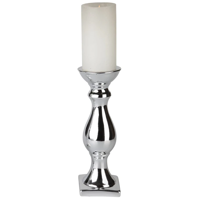 KerzenstÀnder - Aus Keramik - Ca. 9 X 9 X 26,5 Cm