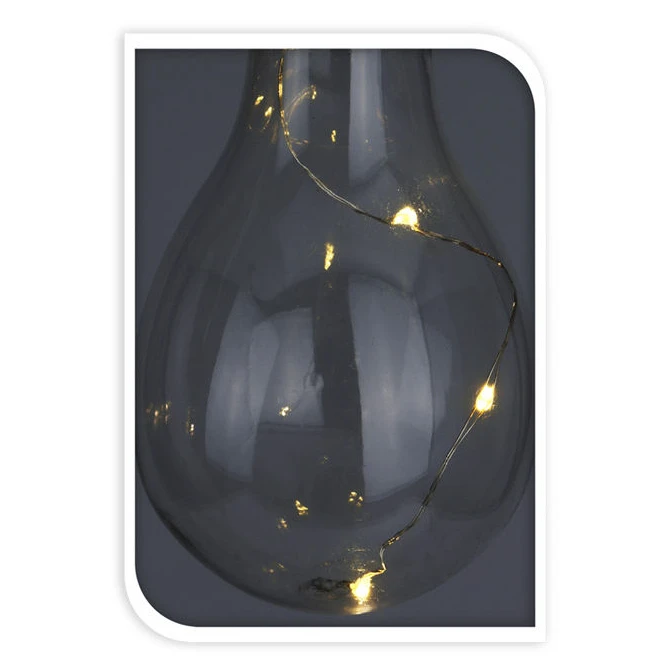 LED-Solarlampe - Ca. 7,5 X 15 Cm