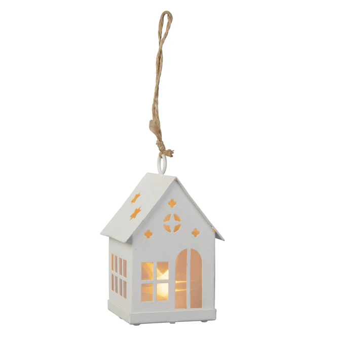 LED-Dekohänger - Haus - Ca. 6 X 6 X 10 Cm - 1 Stück – Bild 2