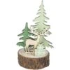 Standdeko - Rentier - Aus Holz - Ca. 7,5 X 7,5 X 15,5 Cm
