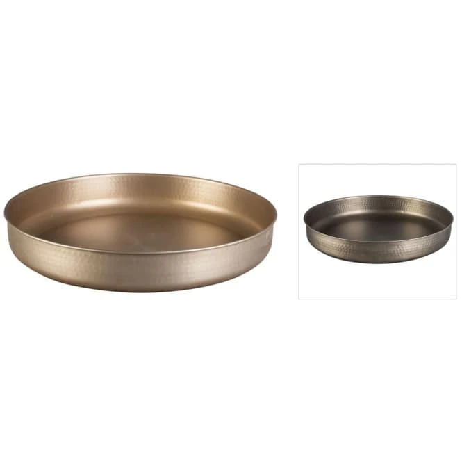 Dekoschale - Aus Edelstahl - Ă = 41 Cm - Verschiedene Farben â Bild 4