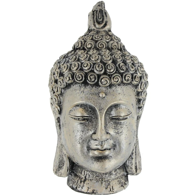 Buddha - Aus Magnesia - 18 X 18 X 35 Cm