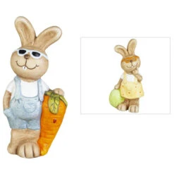 Dekohase - Aus Terrakotta - 9,5 X 7 X 21 Cm - 1 Stück