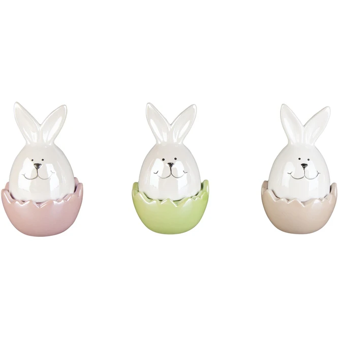 Dekohase - Aus Keramik - 8 X 8 X 13,5 Cm - 1 StĂŒck â Bild 4