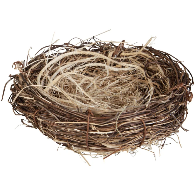 Osternest - Aus Holz - Ø = 11 Cm - 1 Stück