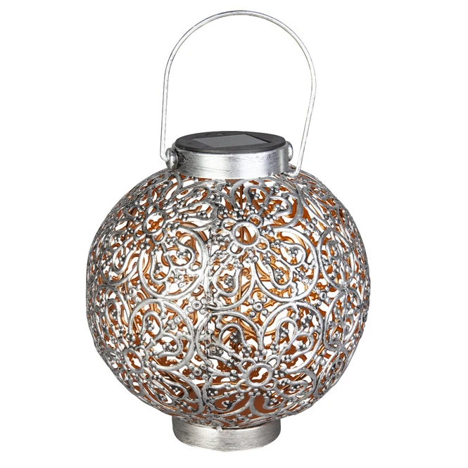 LED-Solarlaterne - Ca. 20,5 X 20,5 X 32,5 Cm - 1 Stück – Bild 4