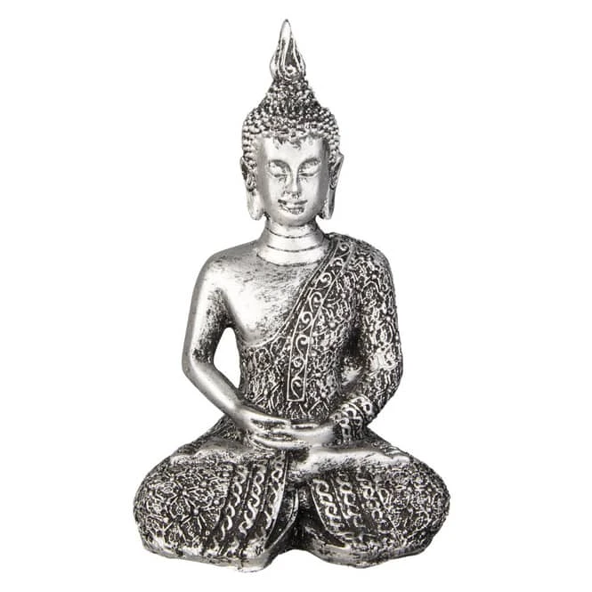 Buddha - Aus Polyresin - Ca. 5,5 X 8 X 12,5 Cm