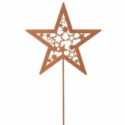 Pflanzenstecker - Stern - Ca. 75 X 19 Cm