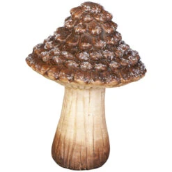 Pilz - Aus Terrakotta - Ca. 8,5 X 8,5 X 12 Cm - 1 Stück
