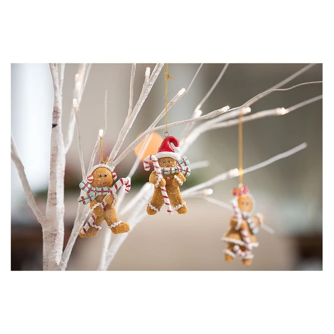 Dekohänger - Lebkuchenfigur - Aus Polyresin - Ca. 6,5 X 2,5 X 10 Cm - 1 Stück – Bild 5