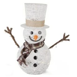 LED-Schneemann - Ca. 50 Cm