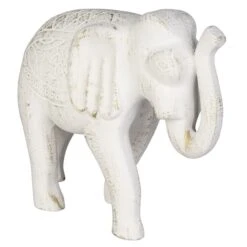 Deko-Elefant - Aus Polyresin - Ca. 15,5 X 5 X 12 Cm