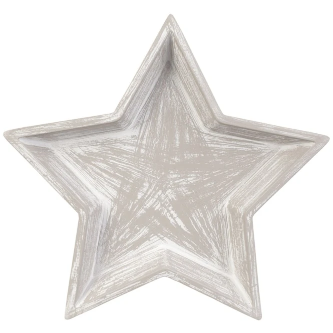 Dekoteller - Stern - Aus Holz - Ă = Ca. 31,5 Cm â Bild 2