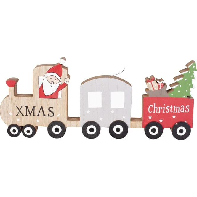 Weihnachtszug - Aus Holz - Ca. 30 X 2 X 12,5 Cm â Bild 2