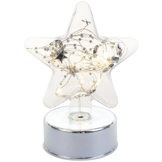 LED-Standdeko - Stern - Aus Glas - Ca. 12 X 8 X 16 Cm â Bild 2