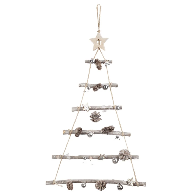 DekohÀnger - Baum - Aus Holz - Ca. 65 X 40 Cm