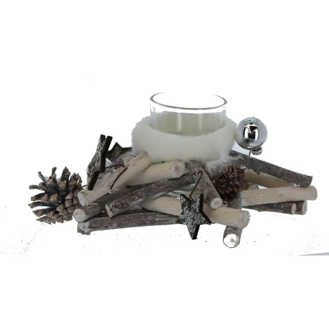 Teelichthalter Stern - Ca. 17 X 8 Cm