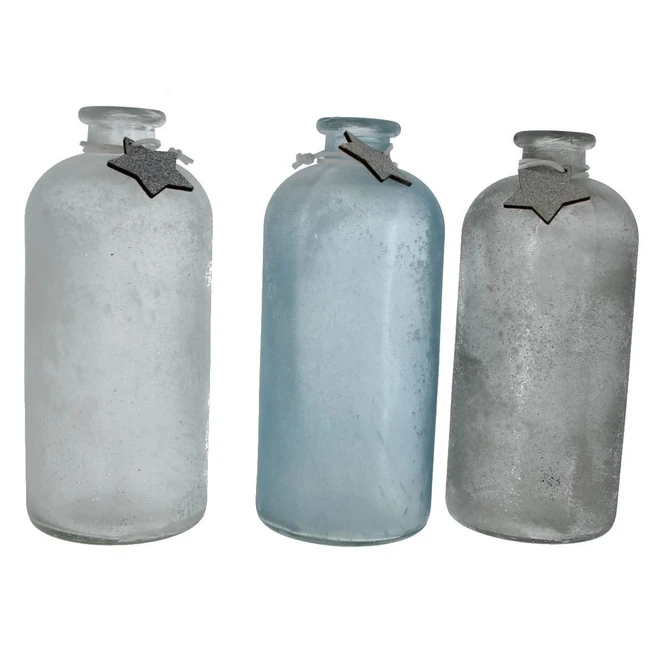 Vase - Aus Glas - Ca. 11 X 25 Cm - 1 StĂŒck