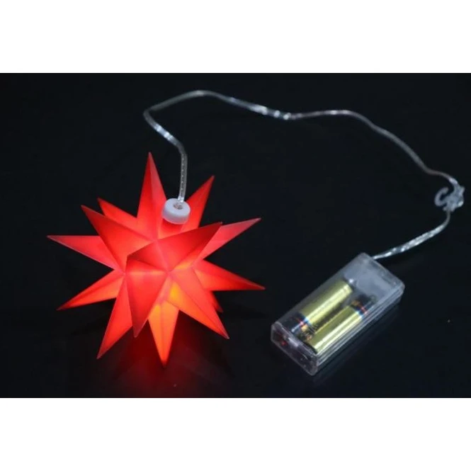 LED-Stern - Ă = 10 Cm - Rot â Bild 3