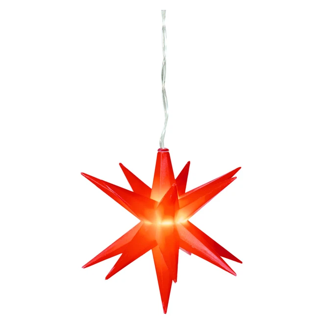 LED-Stern - Ă = 10 Cm - Rot â Bild 4