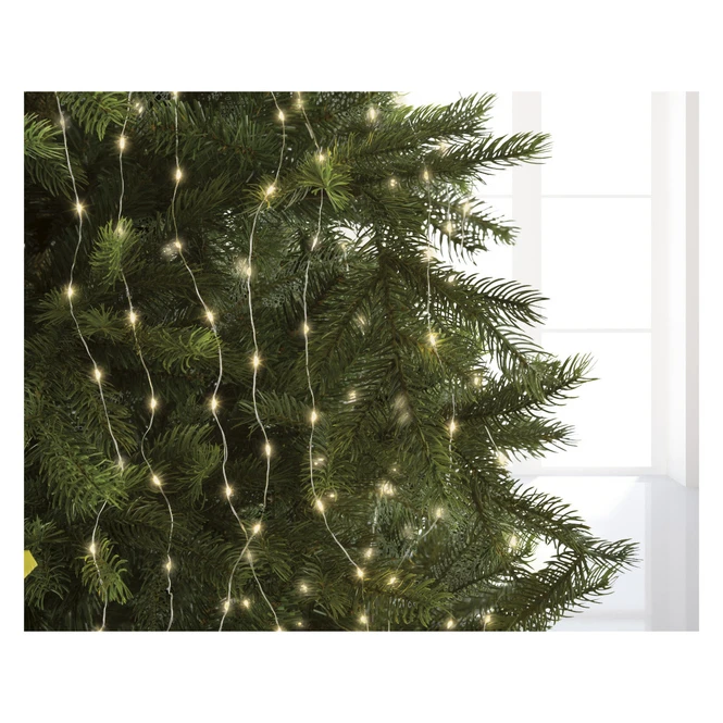 408er LED-Lichterdraht - Ca. 180 Cm - Silber – Bild 7