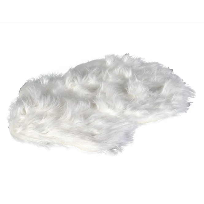 Dekofell - Ca. 55 X 38 Cm - Weiß