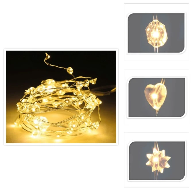 40er LED-Lichterdraht - Ca. 2 M - 1 StĂŒck â Bild 4