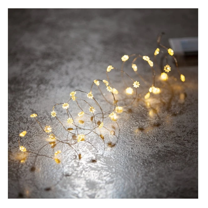 40er LED-Lichterdraht - Ca. 2 M - 1 StĂŒck â Bild 2