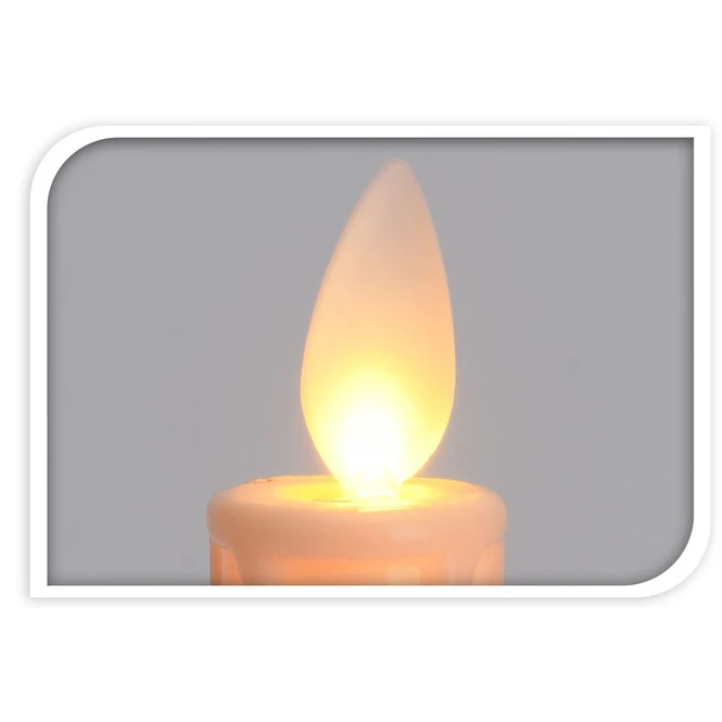 LED-Kerzen - Warmweiß - 20 Stück – Bild 3