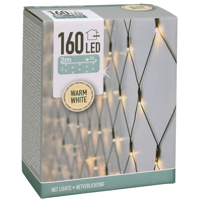 160er LED-Lichternetz - Ca. 200 X 100 Cm â Bild 2