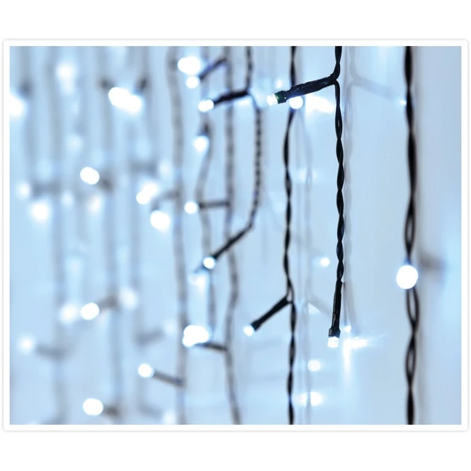 180er LED-Lichtervorhang - Ca. 9 M