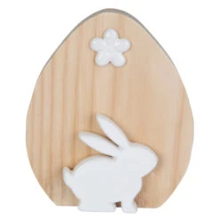 Osterei - Aus Holz - Ca, 12,5 X 3,5 X 15 Cm